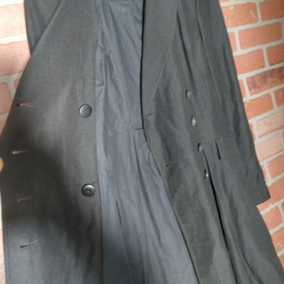 All Saints "Rare" Vintage Gwen Linen Mix Coat UK12 - Picture 7 of 16